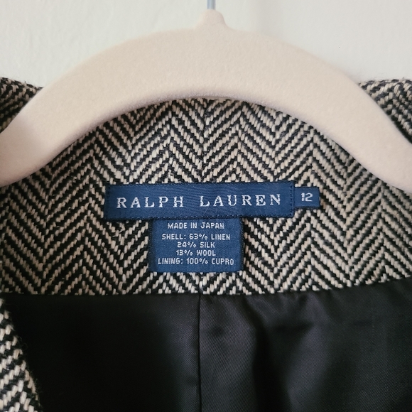 Vintage Ralph Lauren Chevron Blazer - Picture 6 of 6